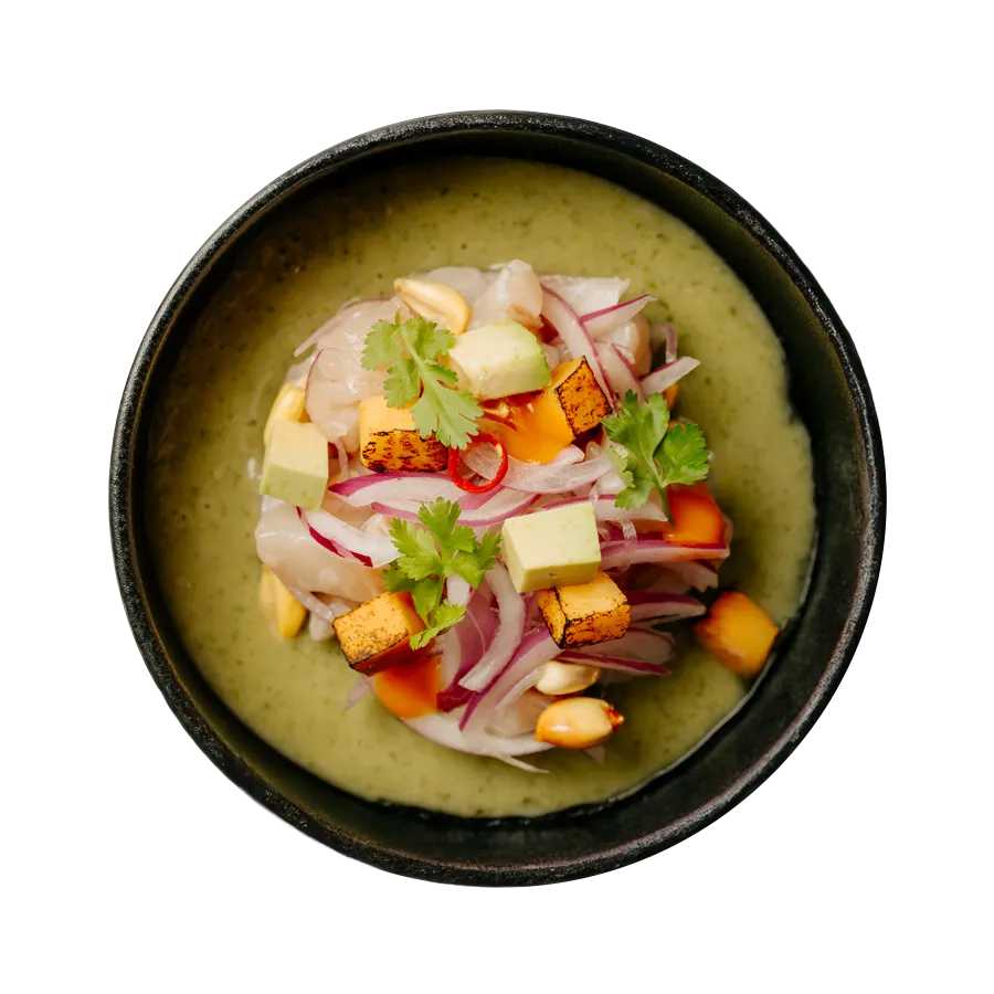 Ceviche de pescado fresco Bésame Mucho Tenerife