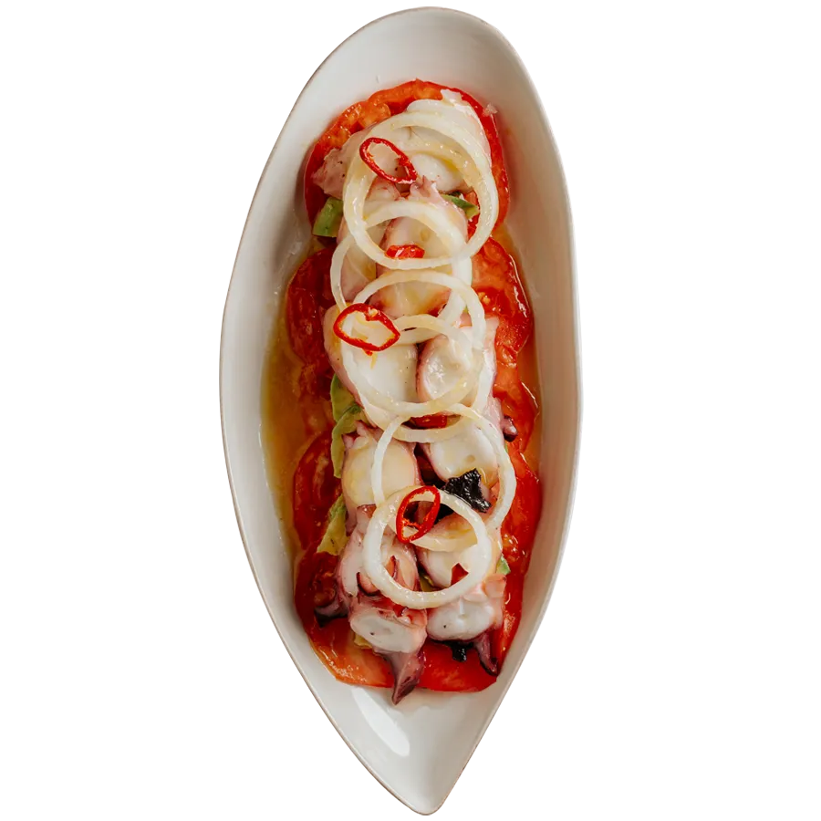 Ensalada de pulpo Bésame Mucho Costa Adeje