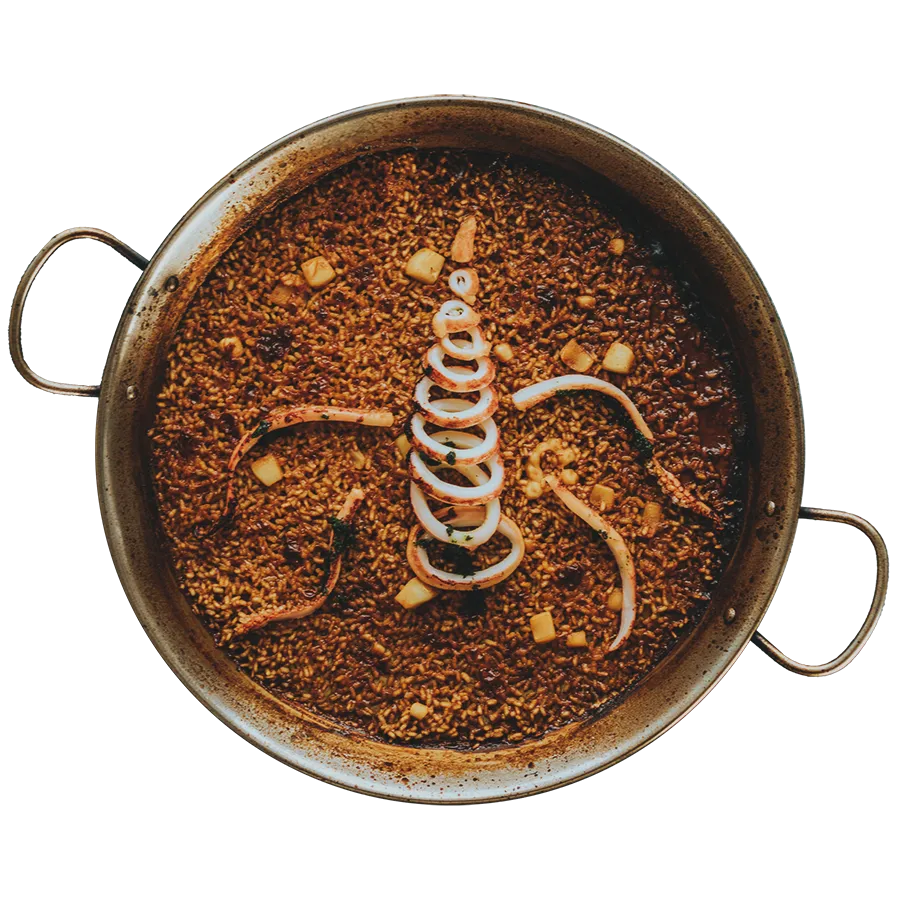 Paella de marisco Costa Adeje Bésame Mucho