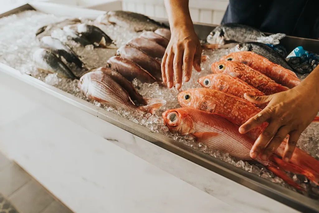 vitrina pescado fresco tenerife sur besame mucho
