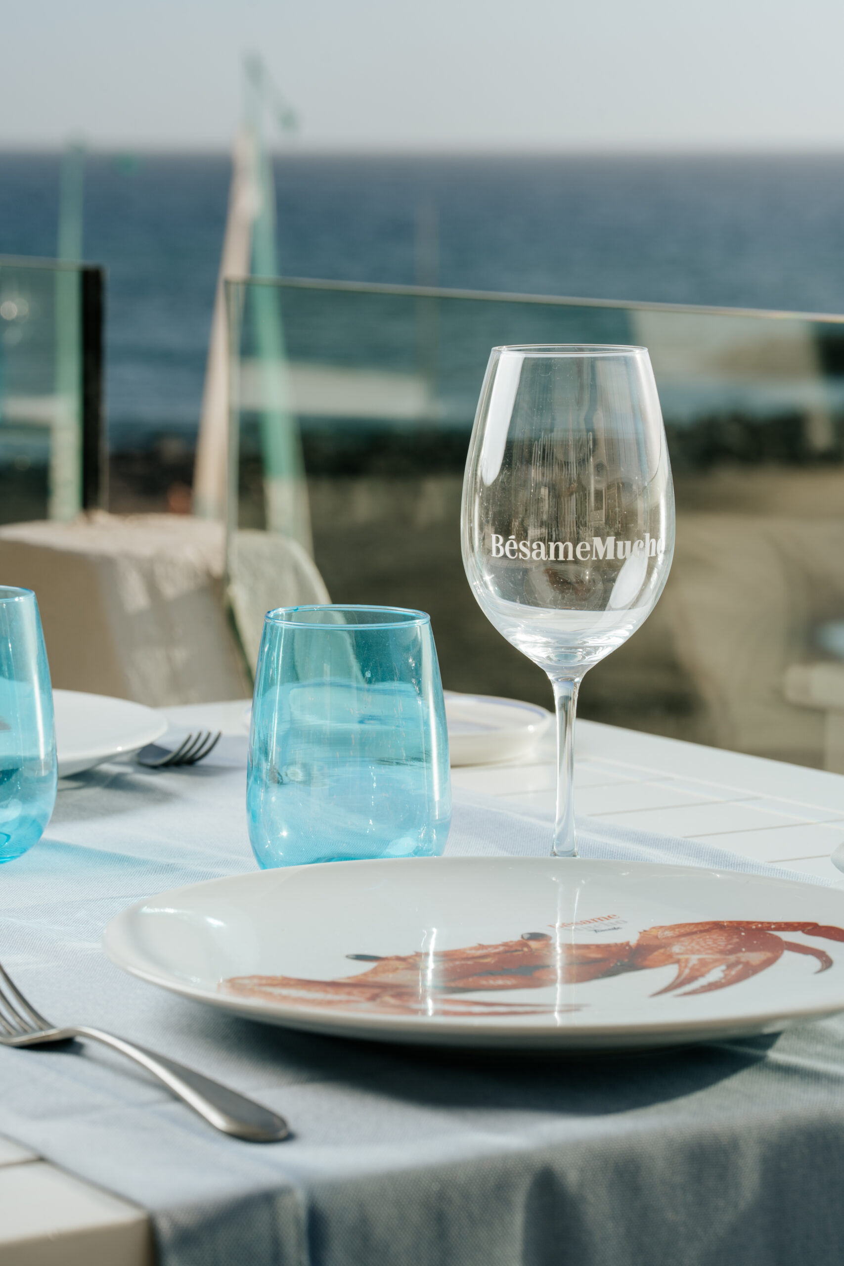 Una mesa en Bésame Mucho, Costa Adeje, Tenerife