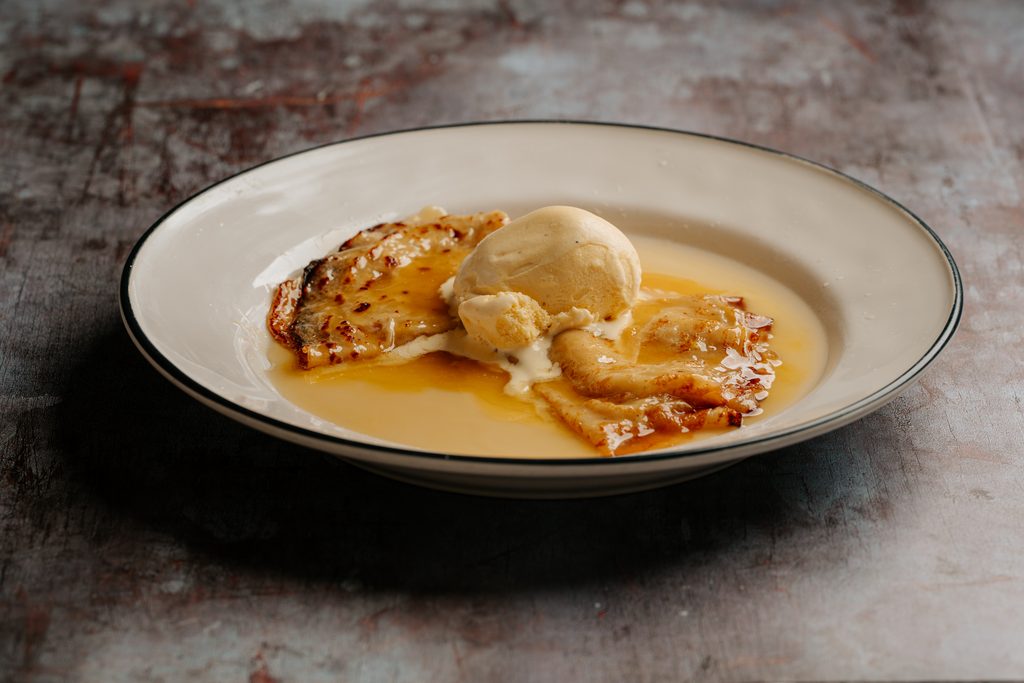 Crèpes Suzette en Bésame Mucho, Costa Adeje, Tenerife